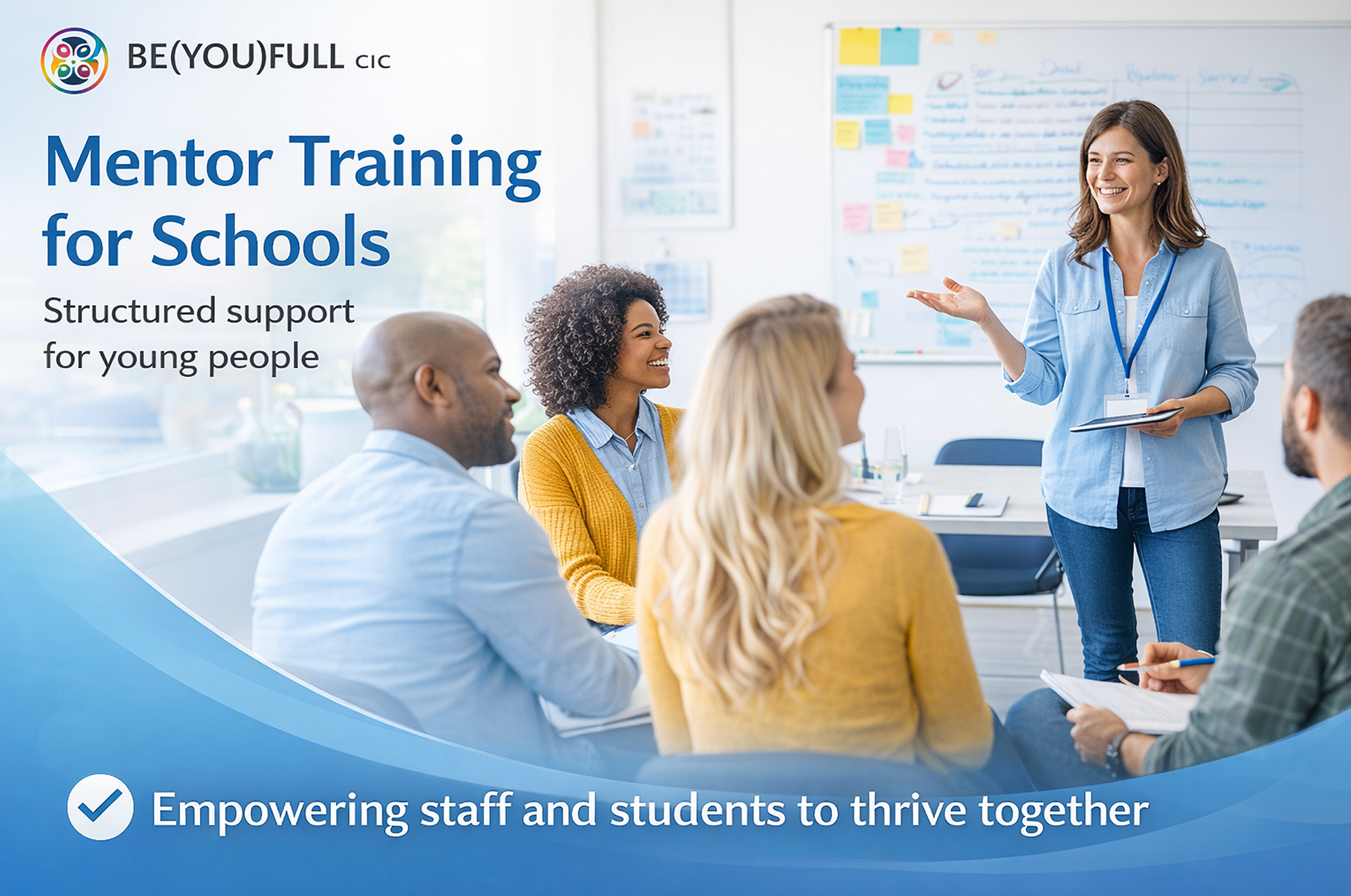 BE(YOU)FULL mentor training for schools, educators, youth workers and community mentors