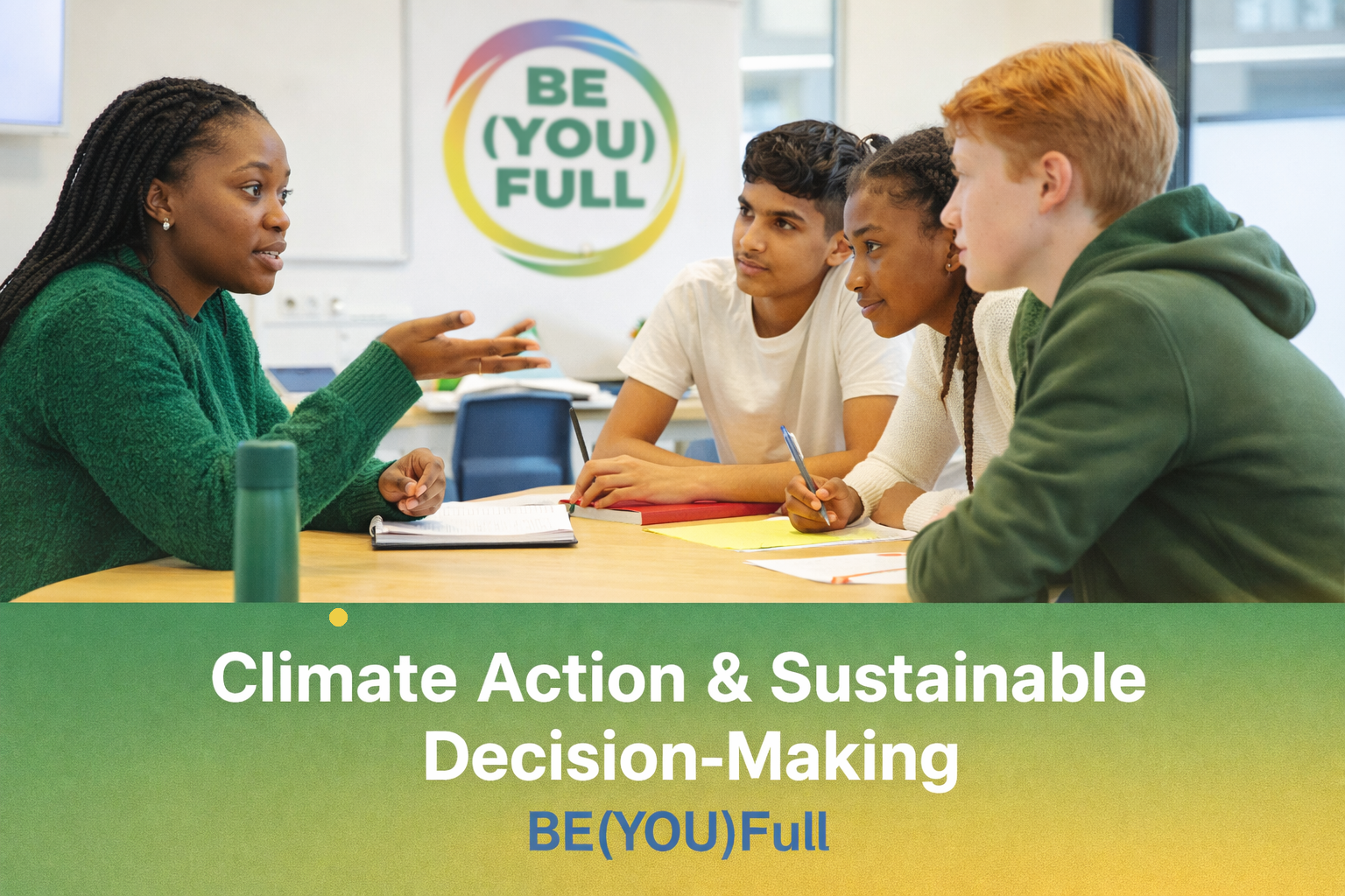 BE(YOU)FULL climate action, mentoring and sustainable decision-making programme